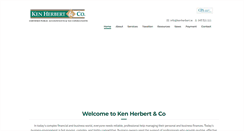 Desktop Screenshot of kenherbert.ie